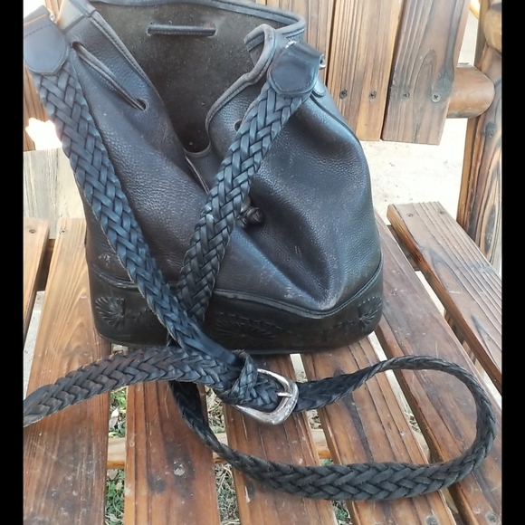 Brighton Hobo/Bucket Bag Black - Picture 5 of 8
